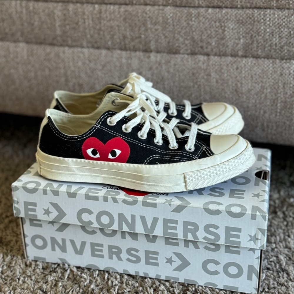 CDG converse sneakers